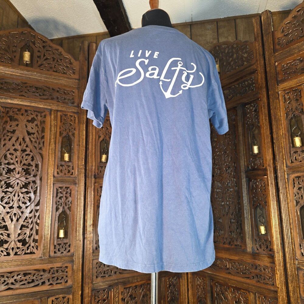 🌊⚓✨ Live Salty T-Shirt | Size Medium ✨⚓🌊